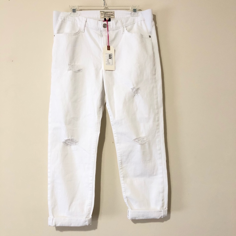 Current Elliott x HATCH boyfriend maternity jeans - Picture 3 of 8